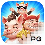 THREE CRAZY PIGGIES PG SLOT