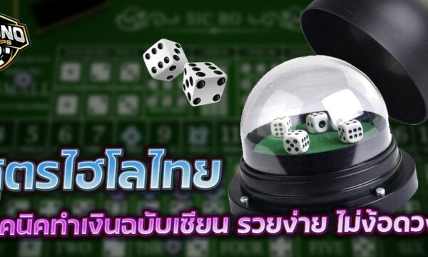 สูตรไฮโลไทย เทคนิคทำเงินฉบับเซียน รวยง่าย ไม่ง้อดวง